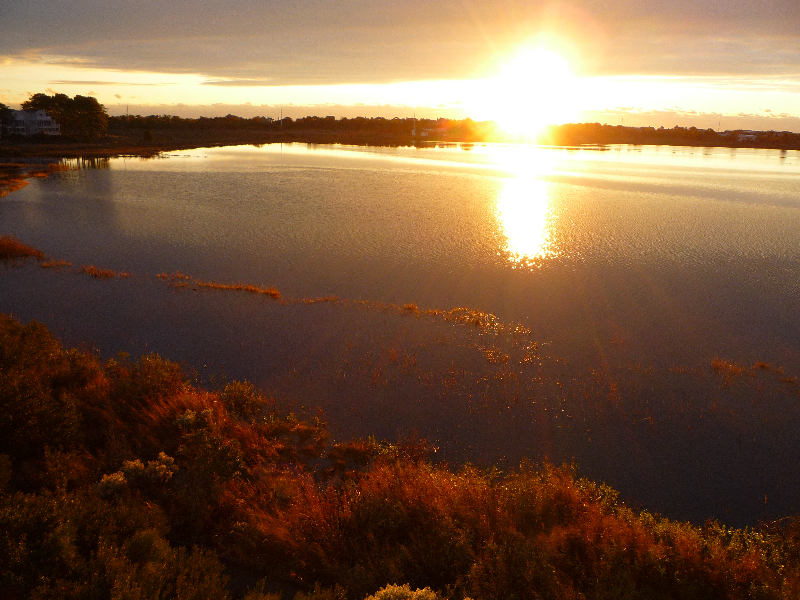 Sunrise on Salt Pond